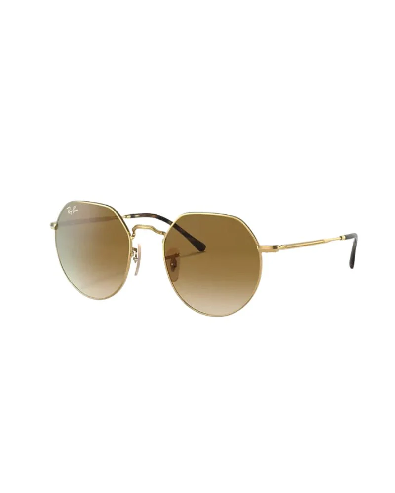 Sunglasses Ray-Ban Jack Polished Gold RB3565 001/51 53-20 Large Gradient