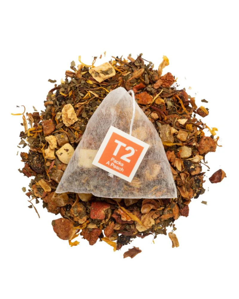 Packs A Peach Tea Bag Cube 25 pack 87.5g - Image 2