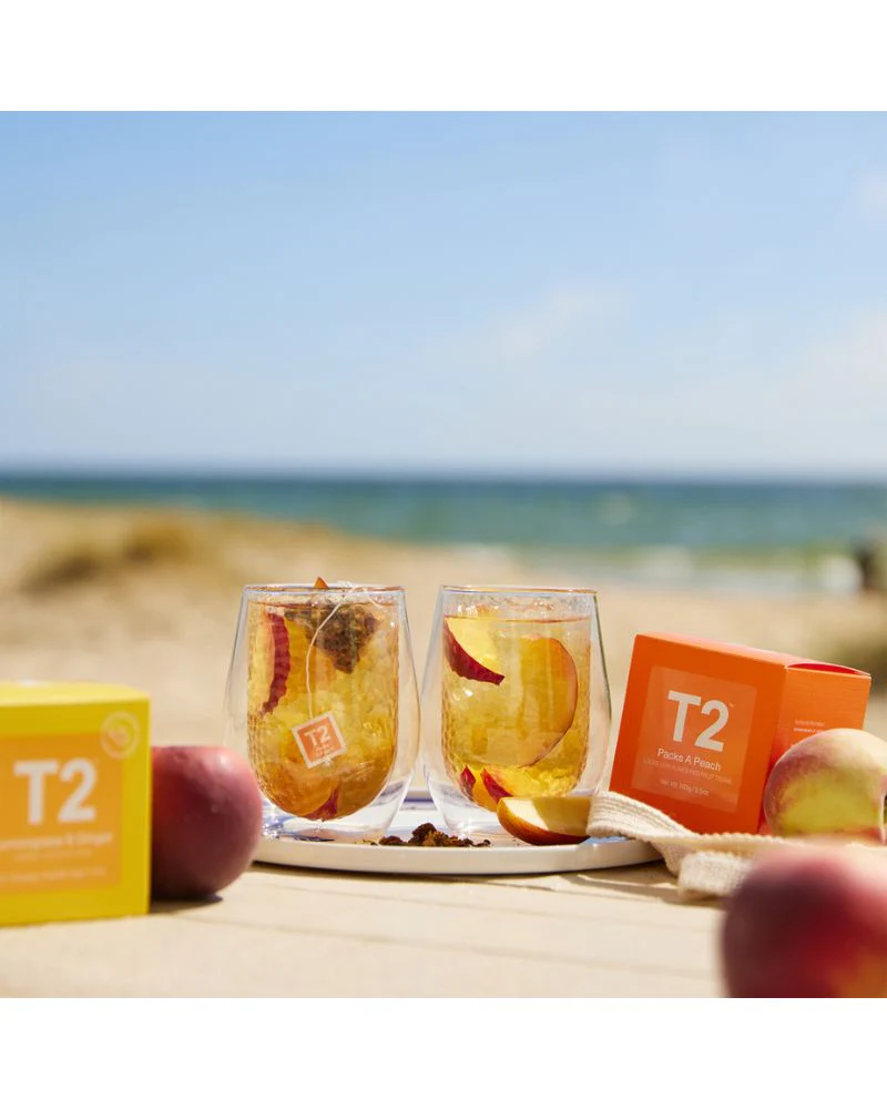 Packs A Peach Tea Bag Cube 25 pack 87.5g - Image 3
