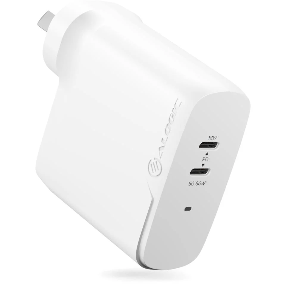 ALOGIC Rapid Power 2 Port 68W GaN Wall Charger w/ 68W USB-C Charging Cable - Image 5