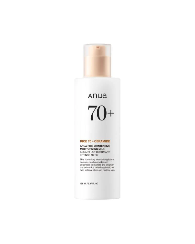 Anua Rice 70 Intensive Moisturizing Milk Hydrating 150ml