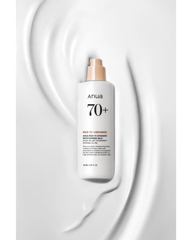 Anua Rice 70 Intensive Moisturizing Milk Hydrating 150ml - Image 3
