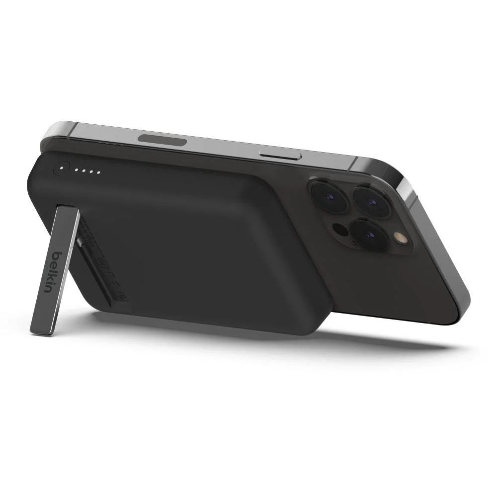 Belkin BoostUp Charge Magnetic Wireless Power Bank 5K + Stand (Black) - Image 10