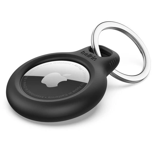 Belkin Secure AirTag Holder with Keyring (Black) - Image 3