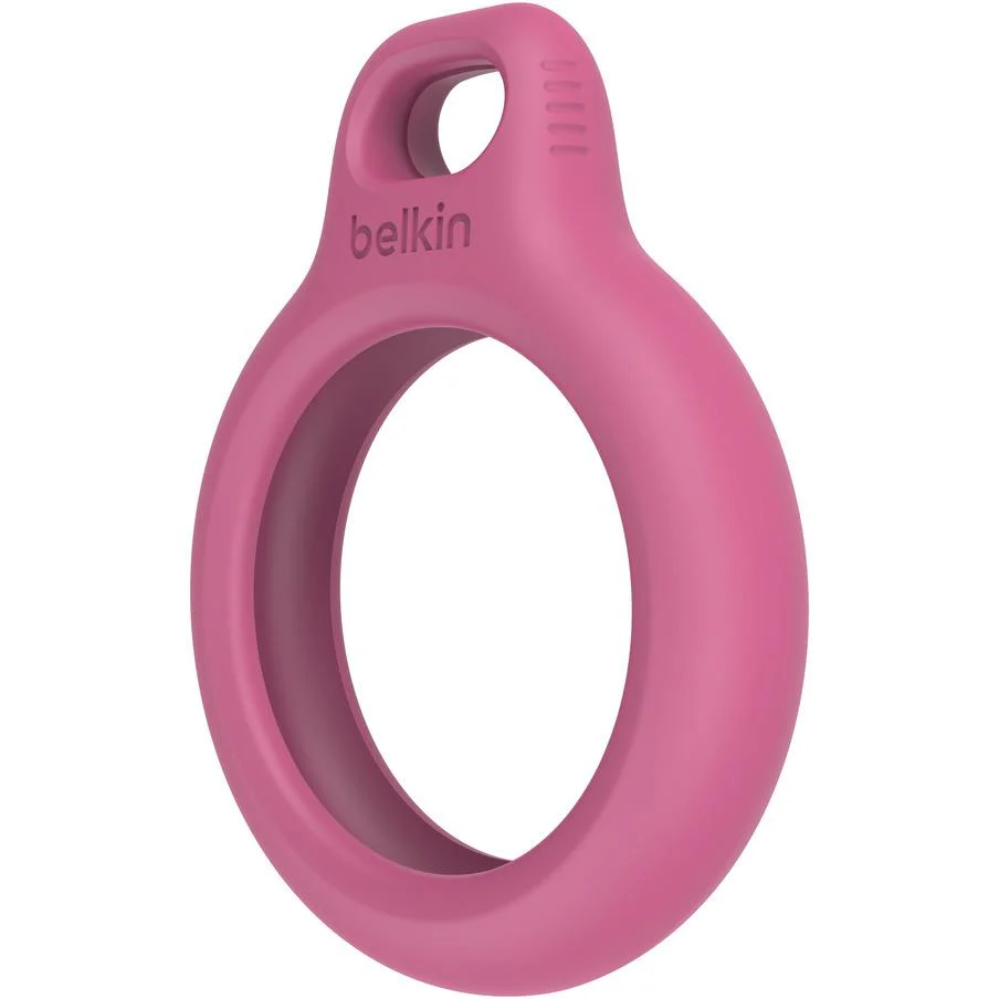 Belkin Secure AirTag Holder with Keyring (Pink) - Image 2