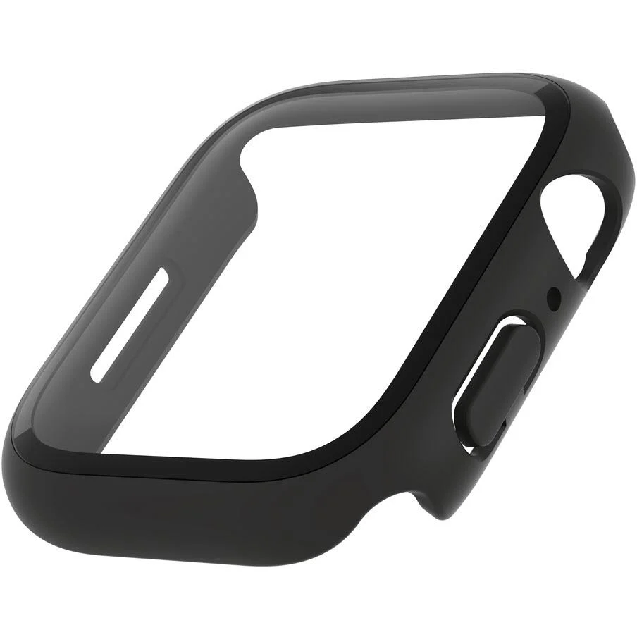 Belkin Tempered Glass Screen Protector for Apple Watch 45mm 4/5/6/SE/SE2/7/8 & 9 (Black) - Image 2