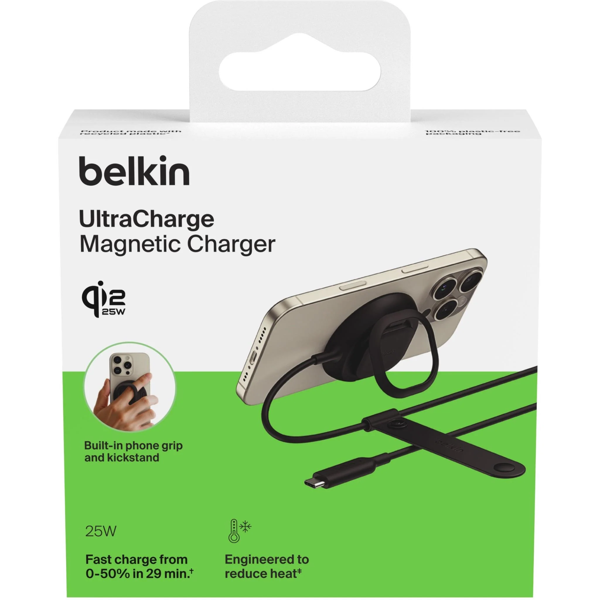 Belkin UltraCharge Magnetic Charger with Qi2 25W - Image 9