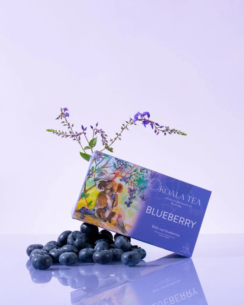 Blueberry Koala Design 20 Tea Bags - Image 2
