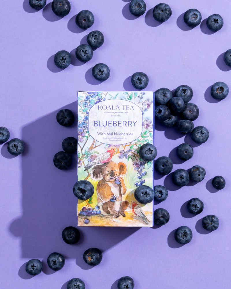 Blueberry Koala Design 20 Tea Bags - Image 3