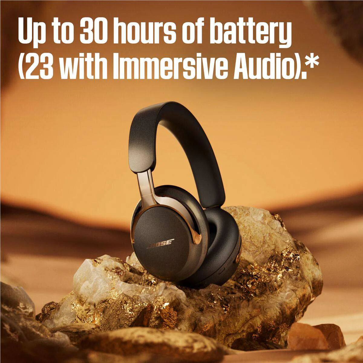Bose QuietComfort Ultra Noise Cancelling Headphones Gen 2 (Desert Gold) - Image 2