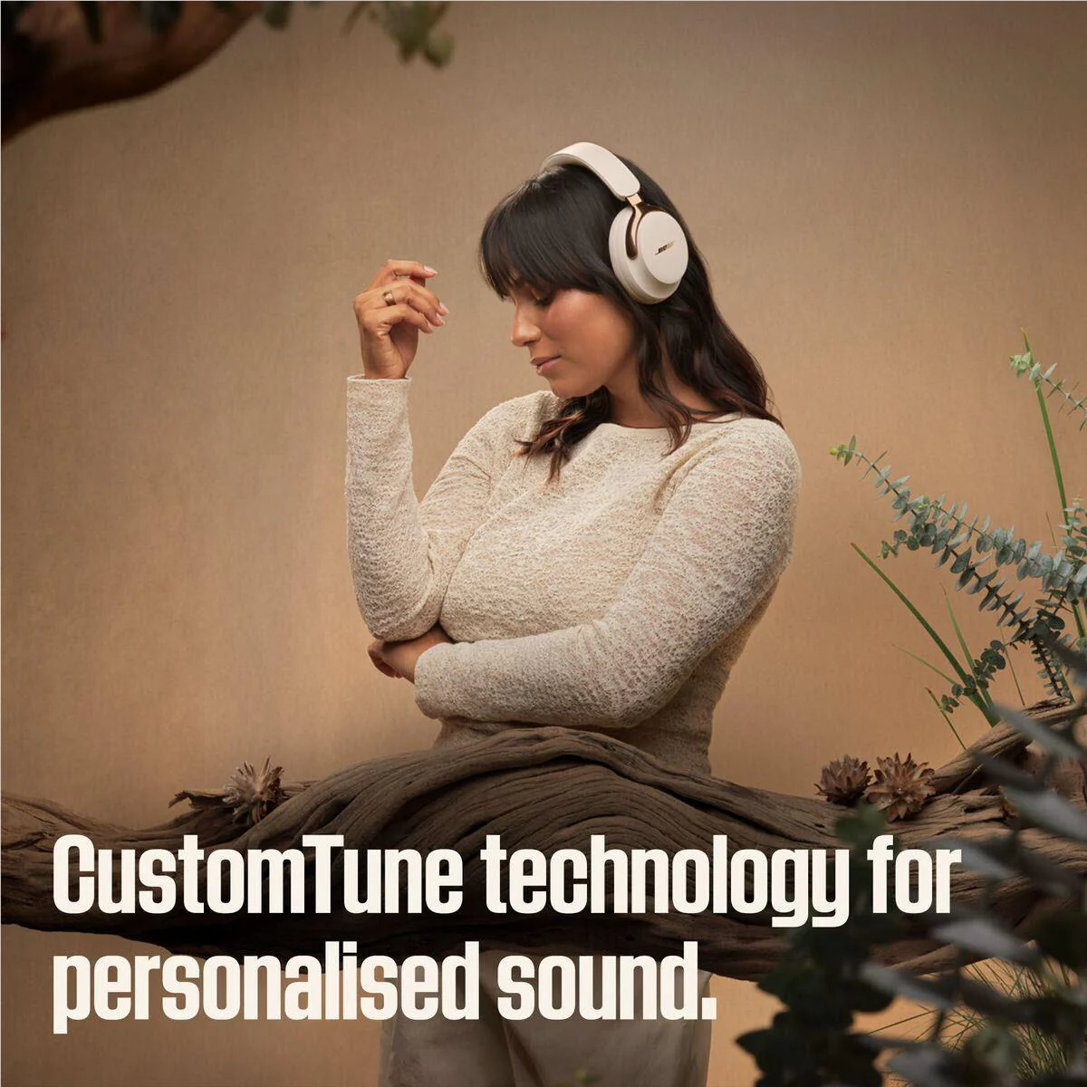 Bose QuietComfort Ultra Noise Cancelling Headphones Gen 2 (Driftwood Sand) - Image 4
