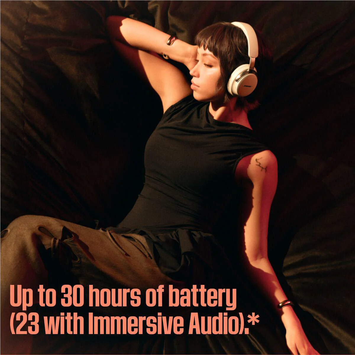 Bose QuietComfort Ultra Noise Cancelling Headphones Gen 2 (White Smoke) - Image 4