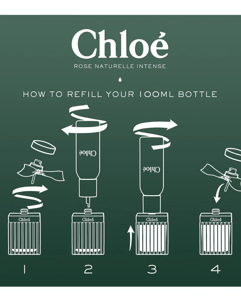 Chloe Rose Naturelle Intense Refillable - EDP - 100ml - Image 3