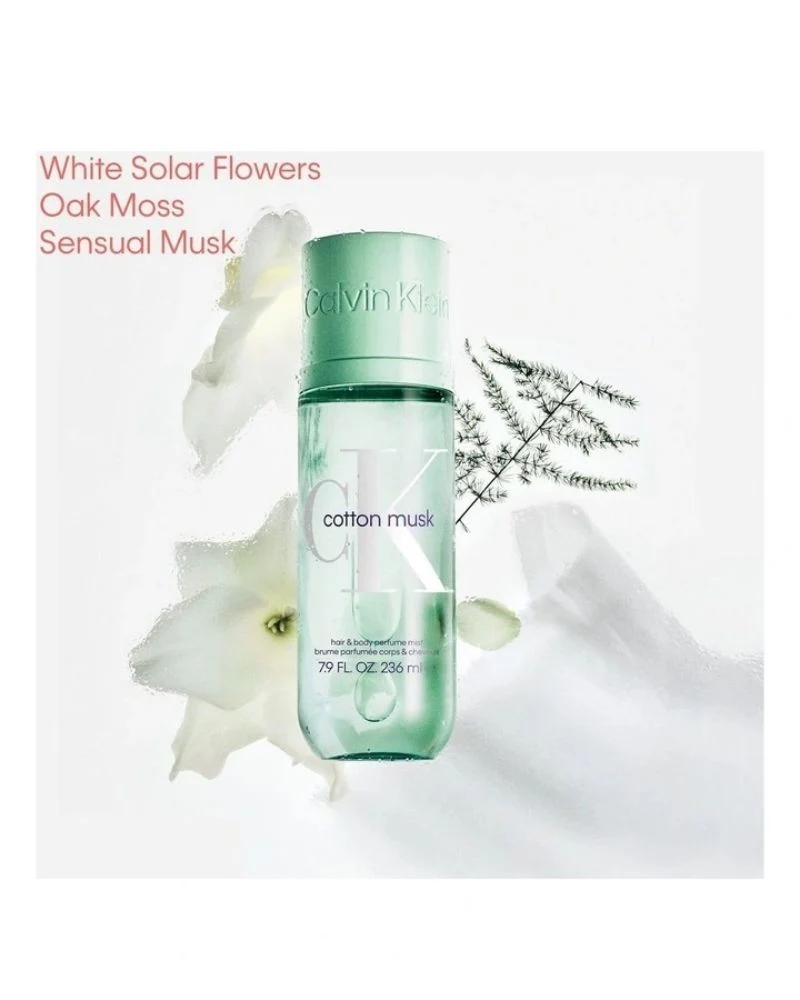 Cotton Musk Hair And Body Perfume Mist 236ml - Image 2