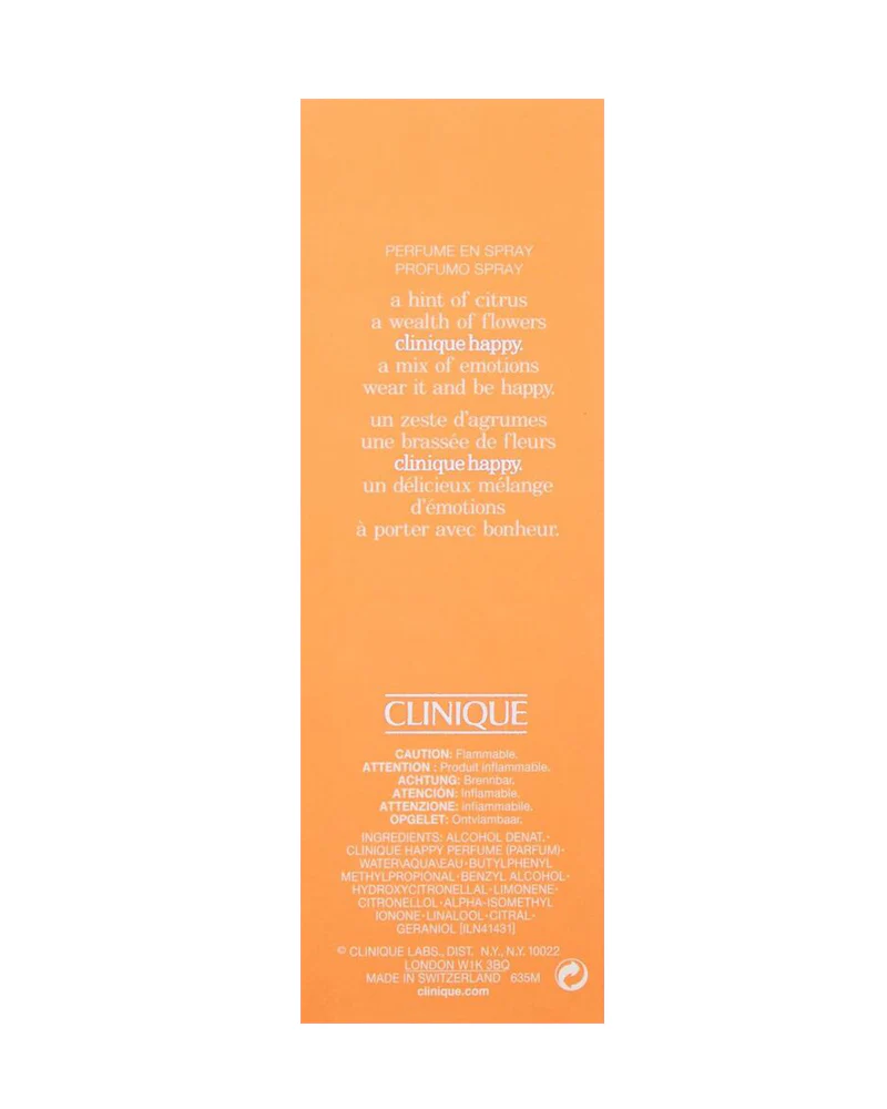 Happy By Clinique For Women. Eau De Parfum Spray 1.7 Fl Oz - Image 3