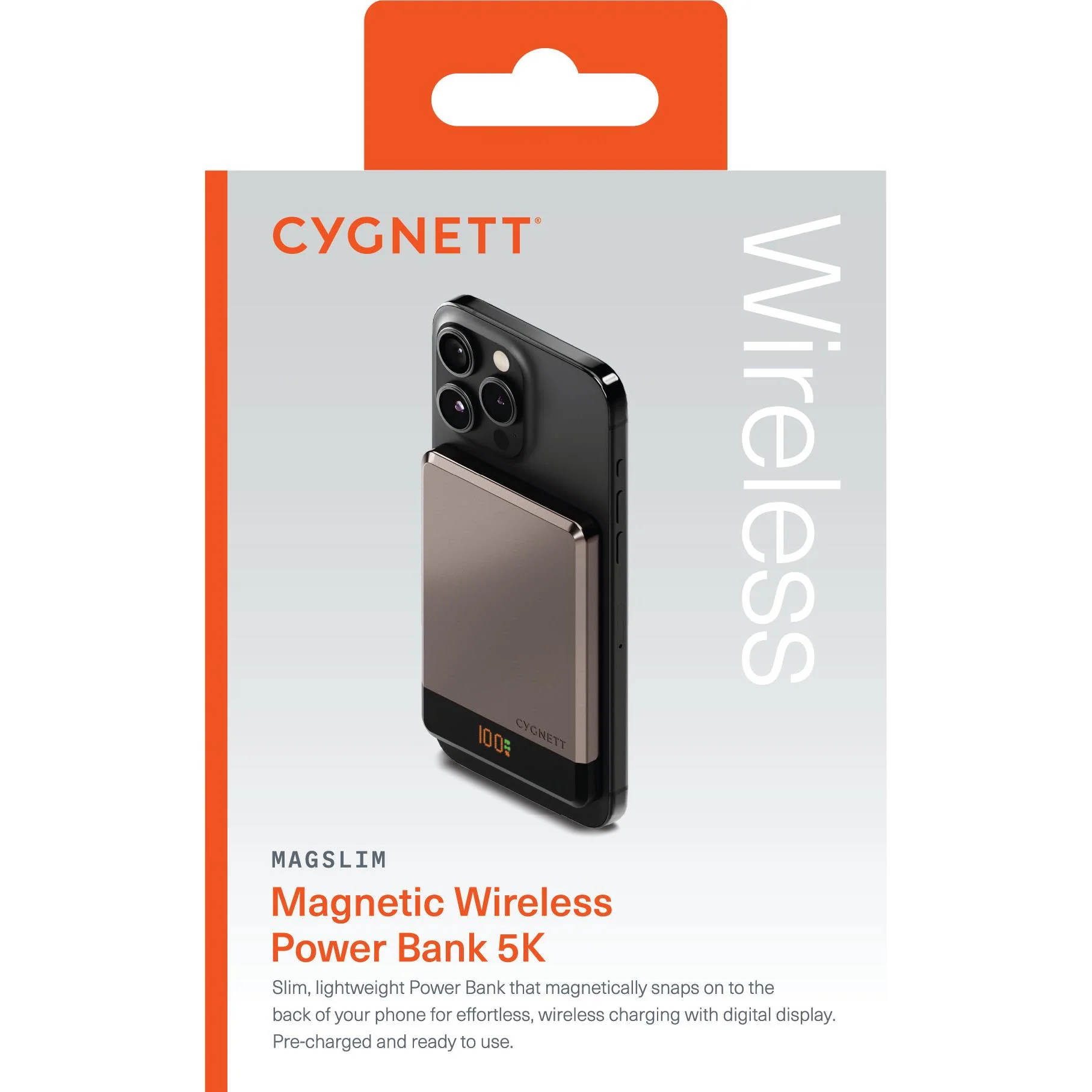 Cygnett 5k MagSlim Power Bank (Champagne) - Image 10