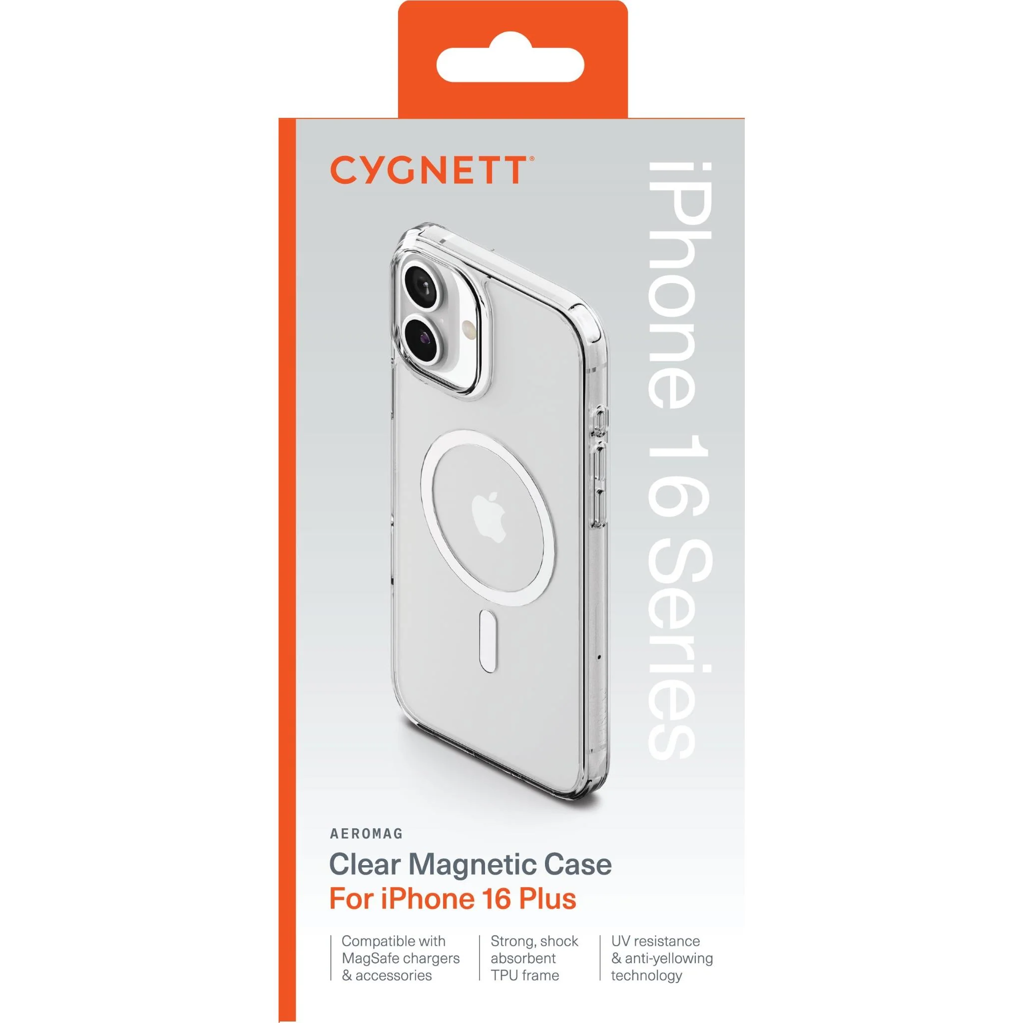 Cygnett AeroMag Case for iPhone 16 Plus (Clear) - Image 5