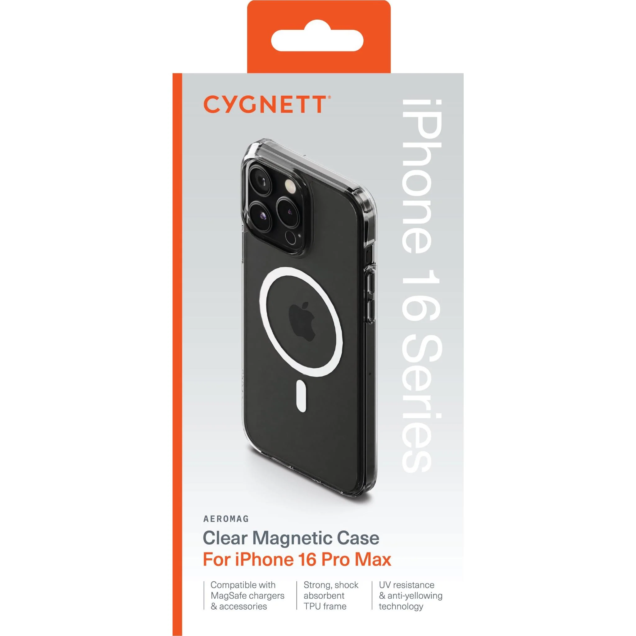 Cygnett AeroMag Case for iPhone 16 Pro Max (Clear) - Image 5