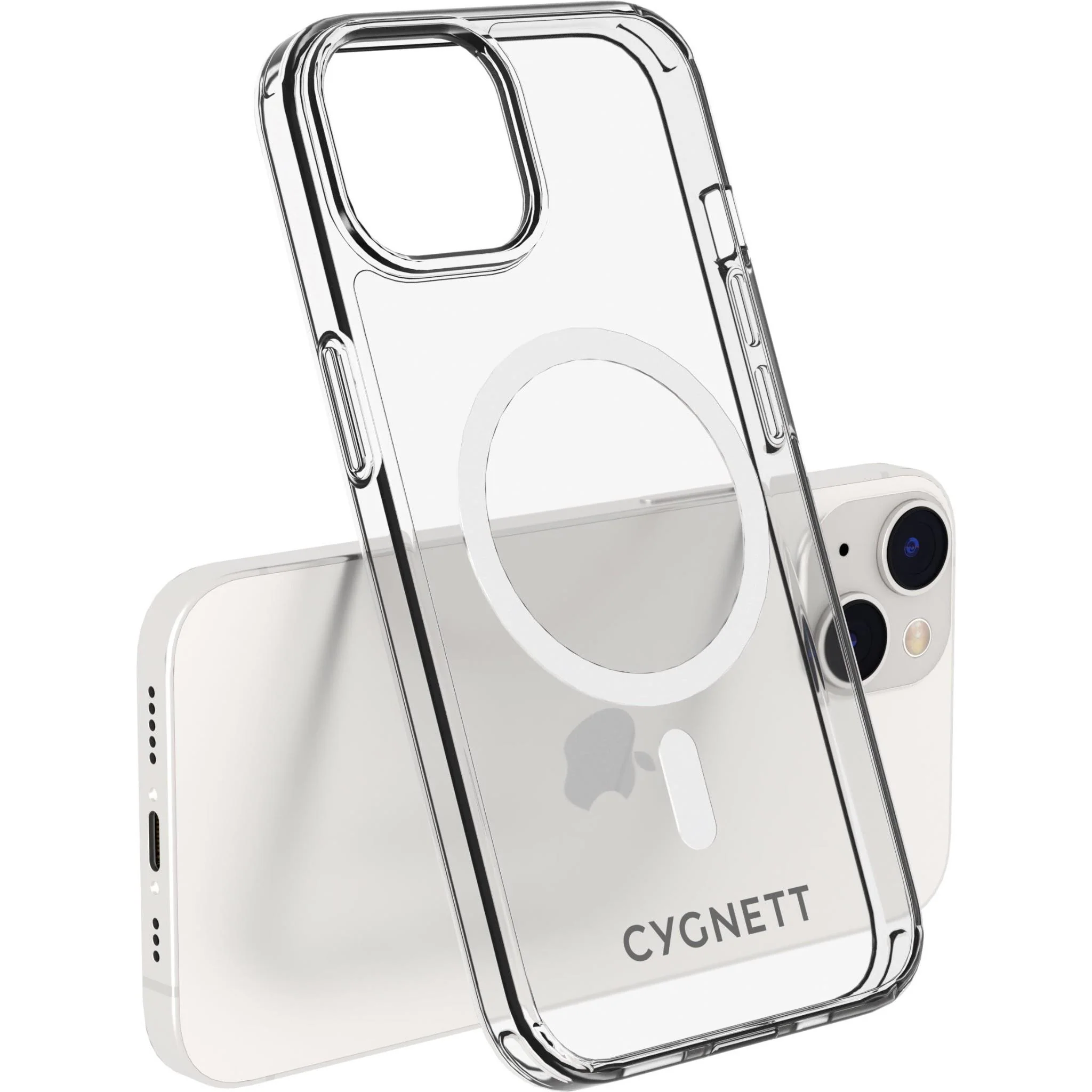 Cygnett AeroMag Protective Case for iPhone 17e/16e/14/13 (Clear) - Image 5