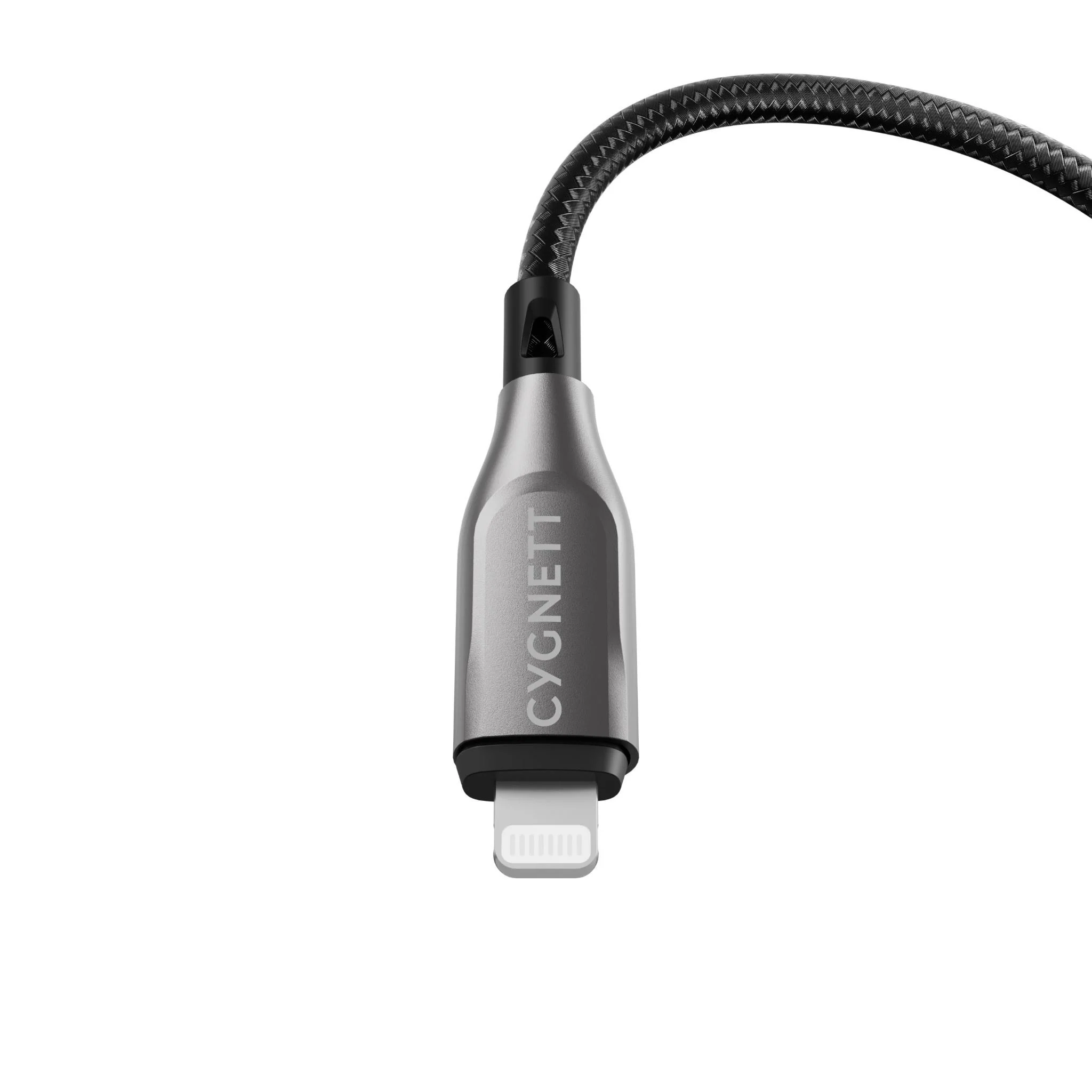 Cygnett Armoured Lightning to USB-A Cable 1M (Black) - Image 3