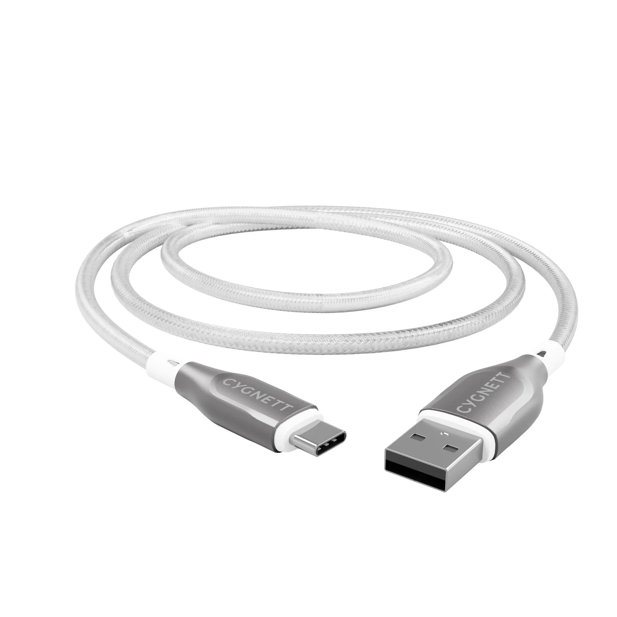 Cygnett Armoured Lightning to USB-A Cable 2M (White) - Image 5