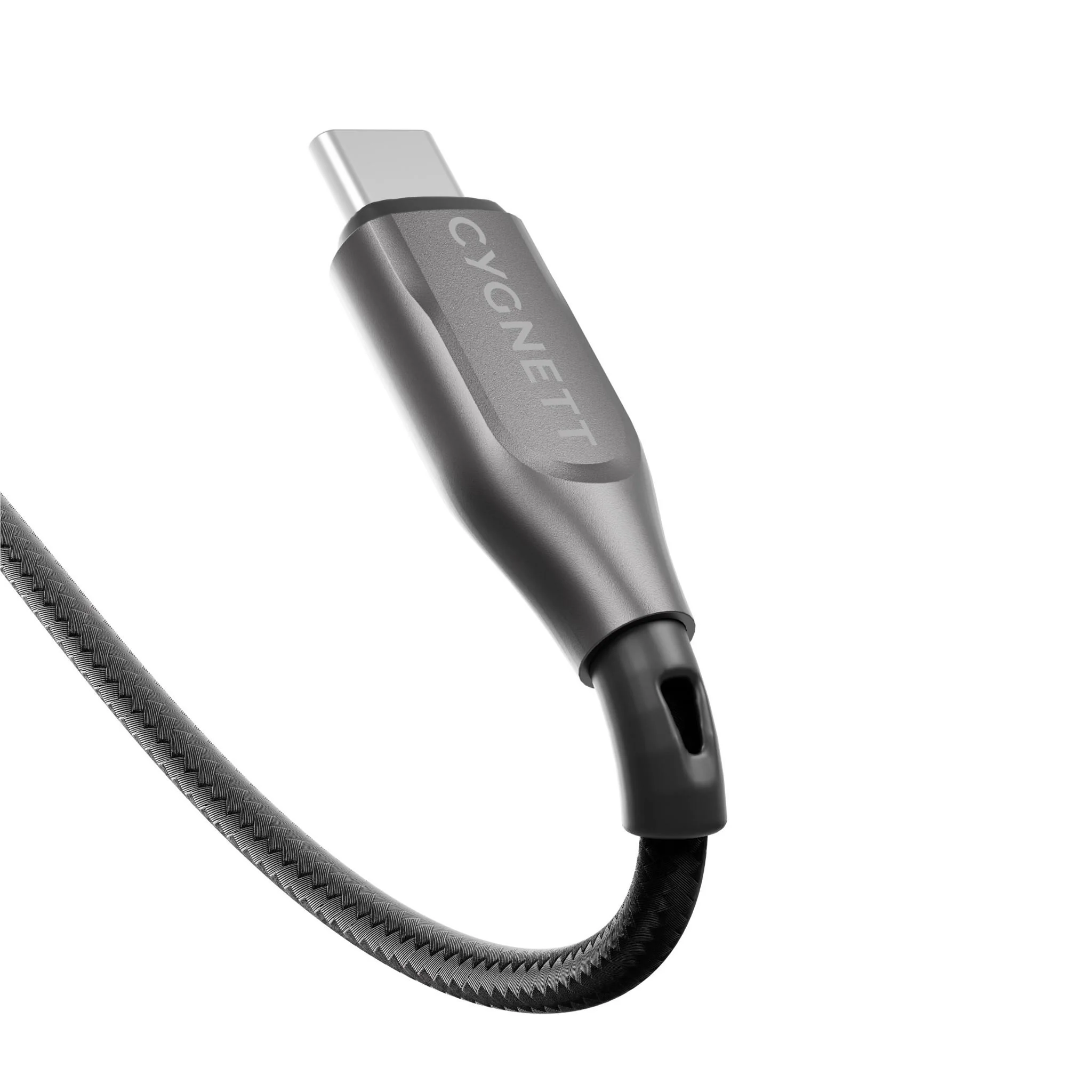 Cygnett Armoured USB-C to USB-A Cable 1M (Black) - Image 4