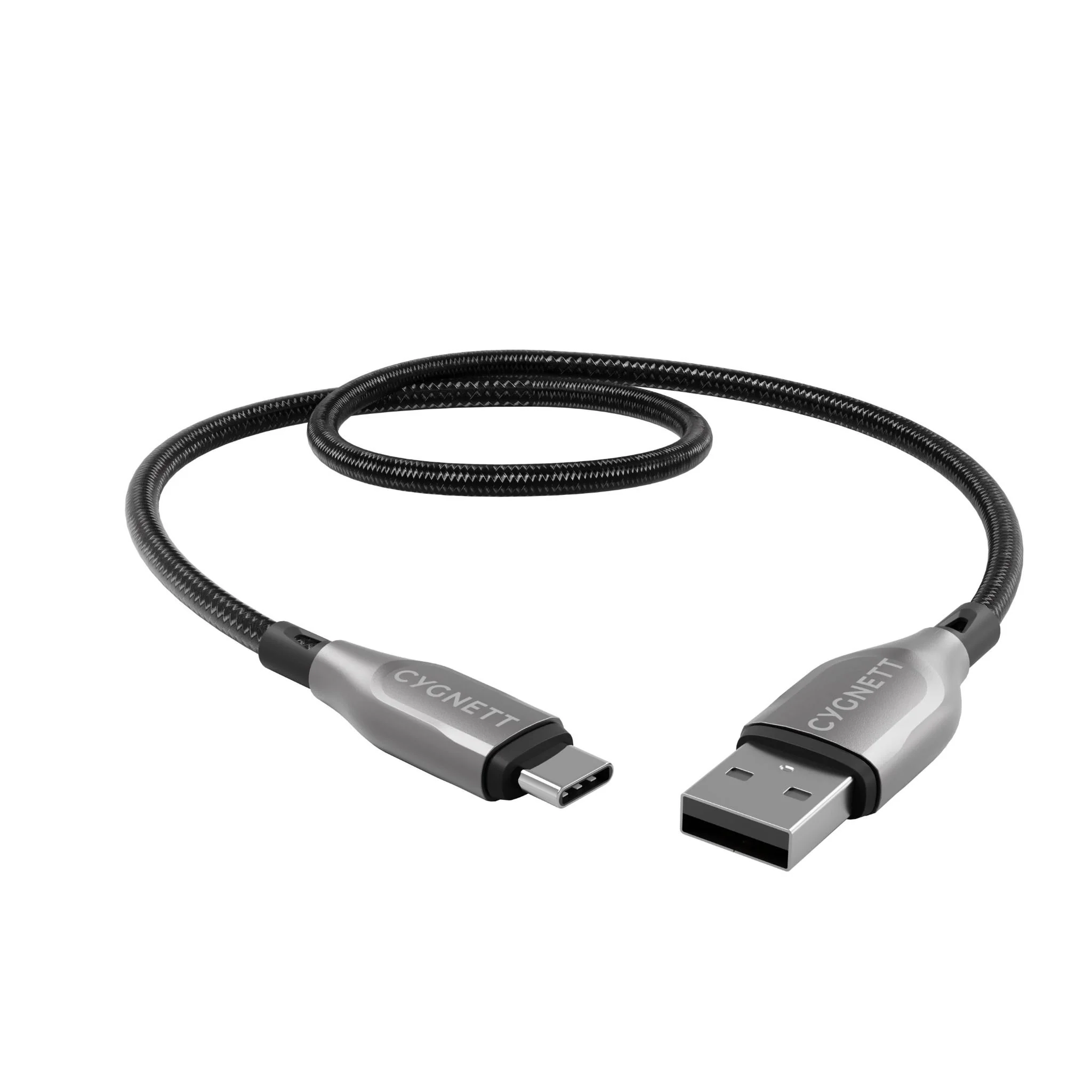Cygnett Armoured USB-C to USB-A Cable 50cm (Black) - Image 6