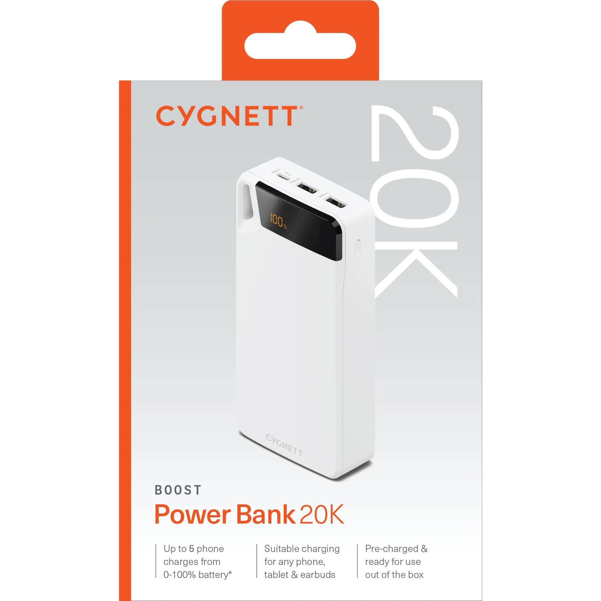 Cygnett Boost 20K V4 Power Bank (White) - Image 7