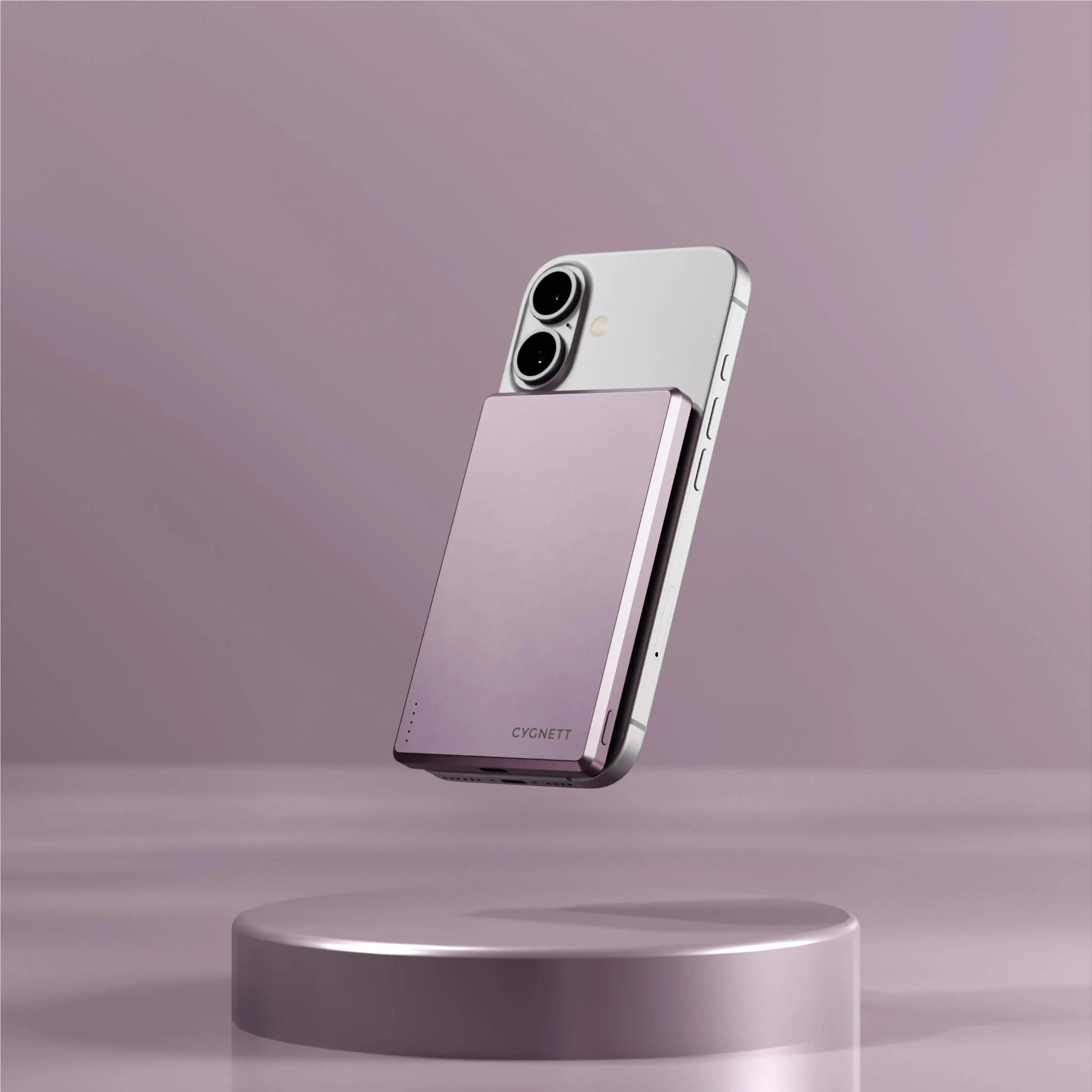 Cygnett Charge Connect 5K Magnetic Slim Power Bank (Pink) - Image 3