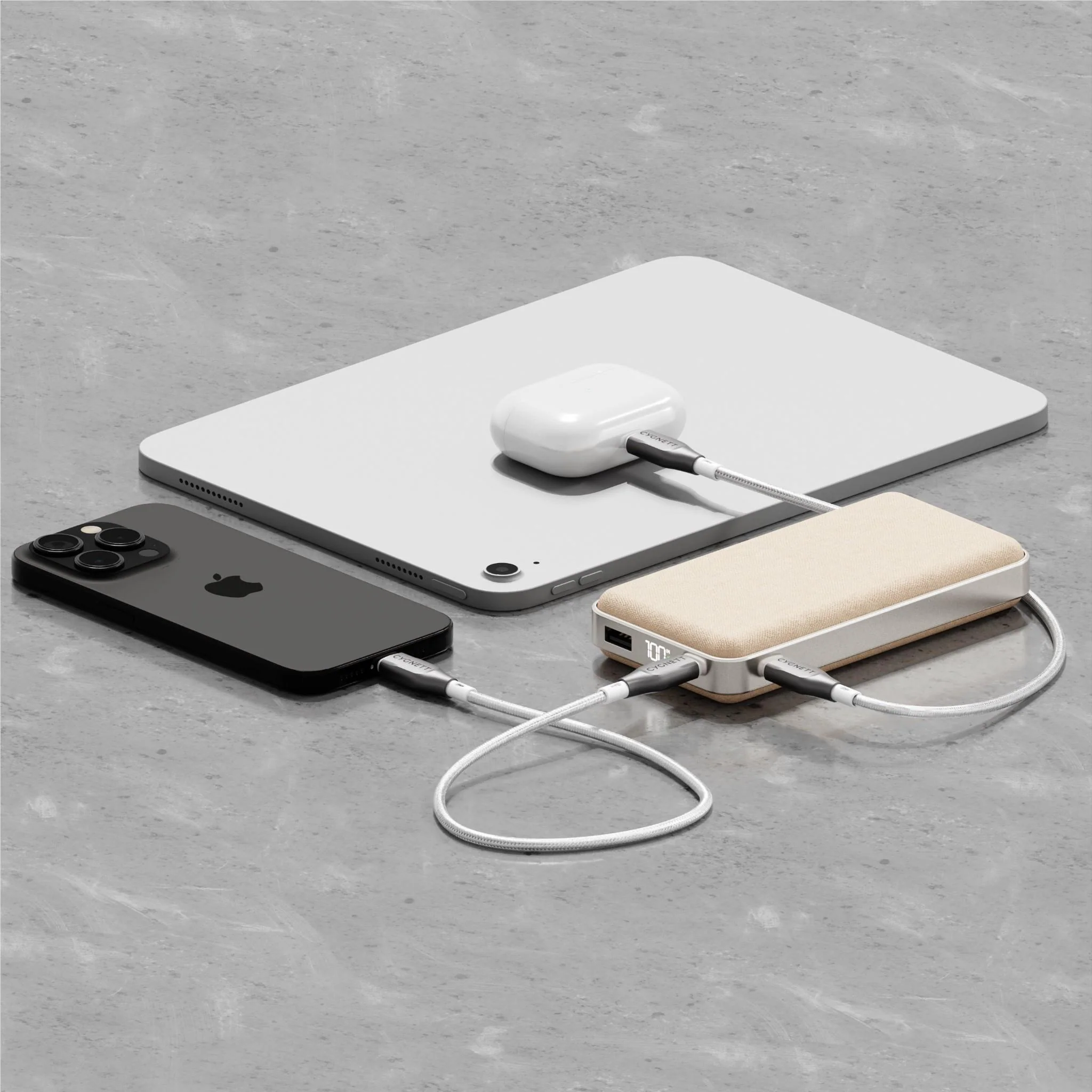 Cygnett ChargePro 20K Power Bank (Champagne) - Image 5