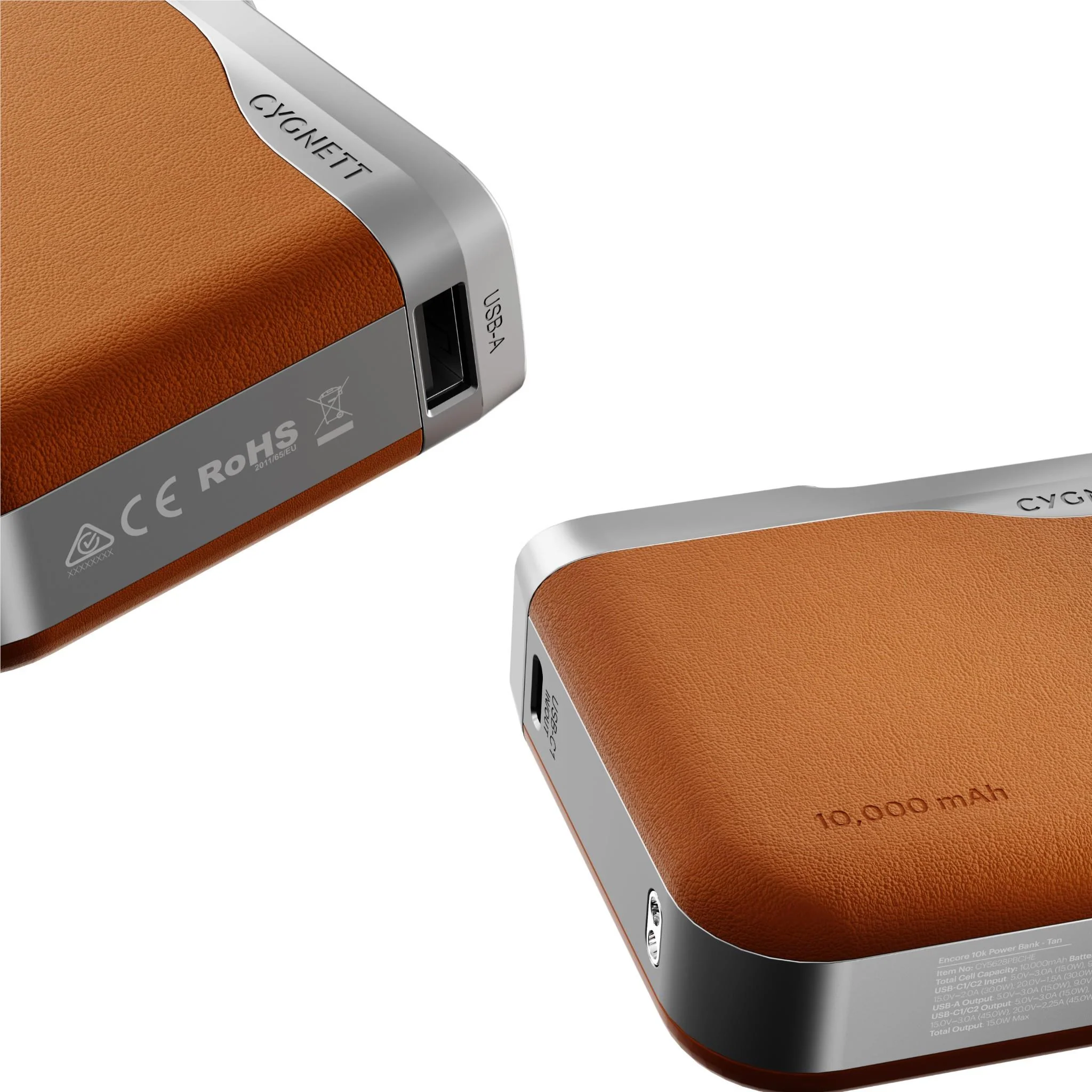Cygnett Encore 10k Power Bank (Tan) - Image 2