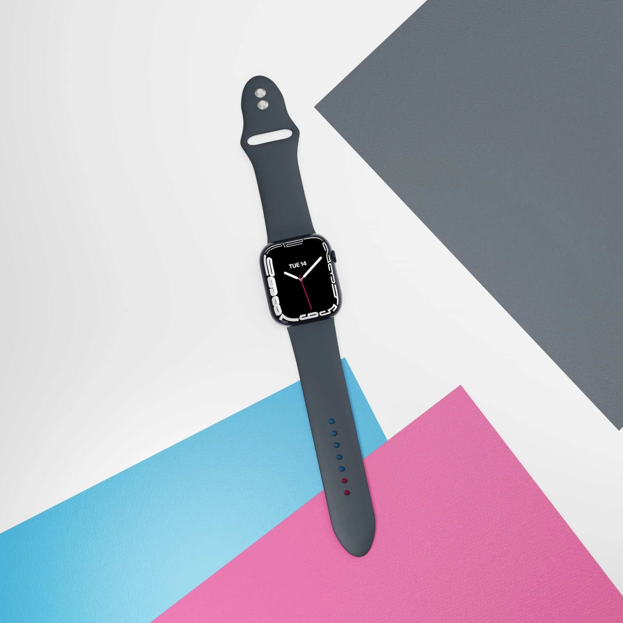 Cygnett FlexBand for Apple Watch [42-44-45-46mm & Ultra 49mm] (Black) - Image 5