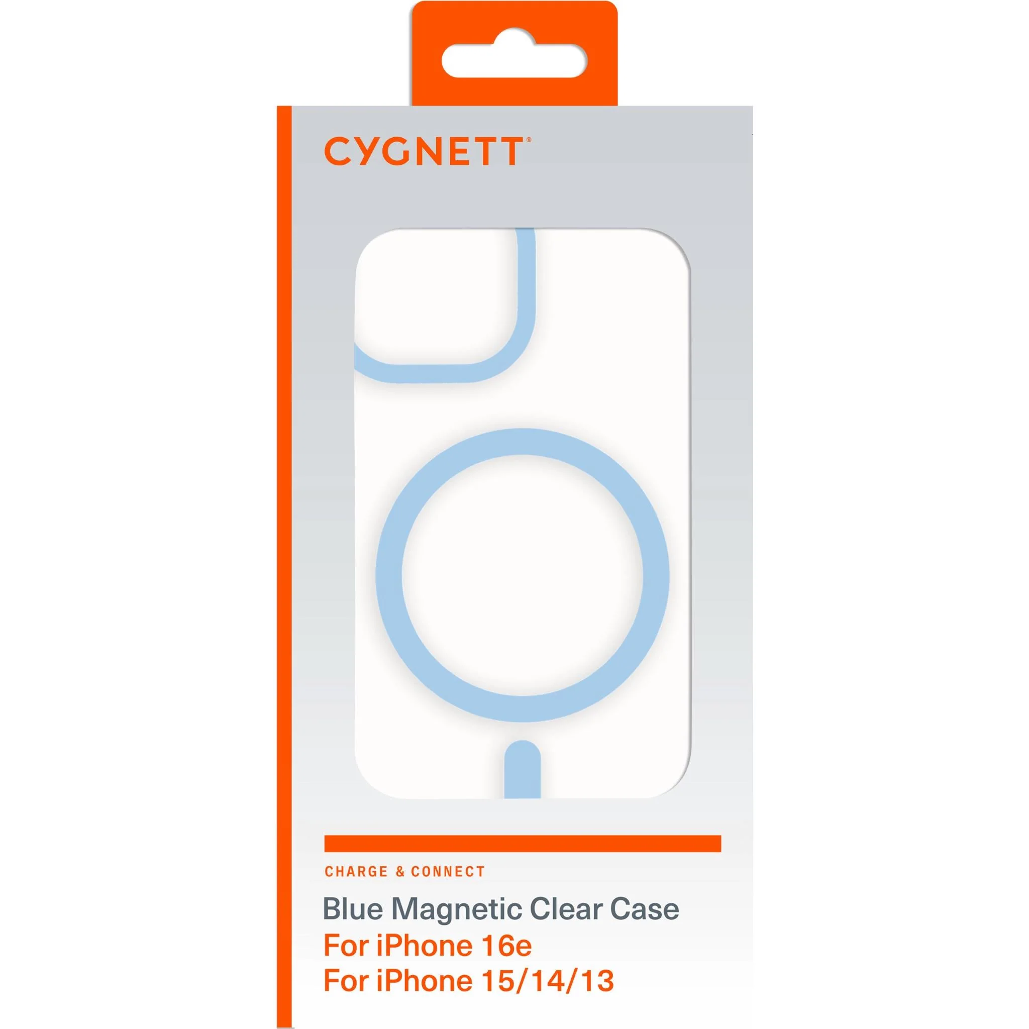 Cygnett Charge and Connect Magsafe Case for iPhone 13/14/15/16e (Blue) - Image 10