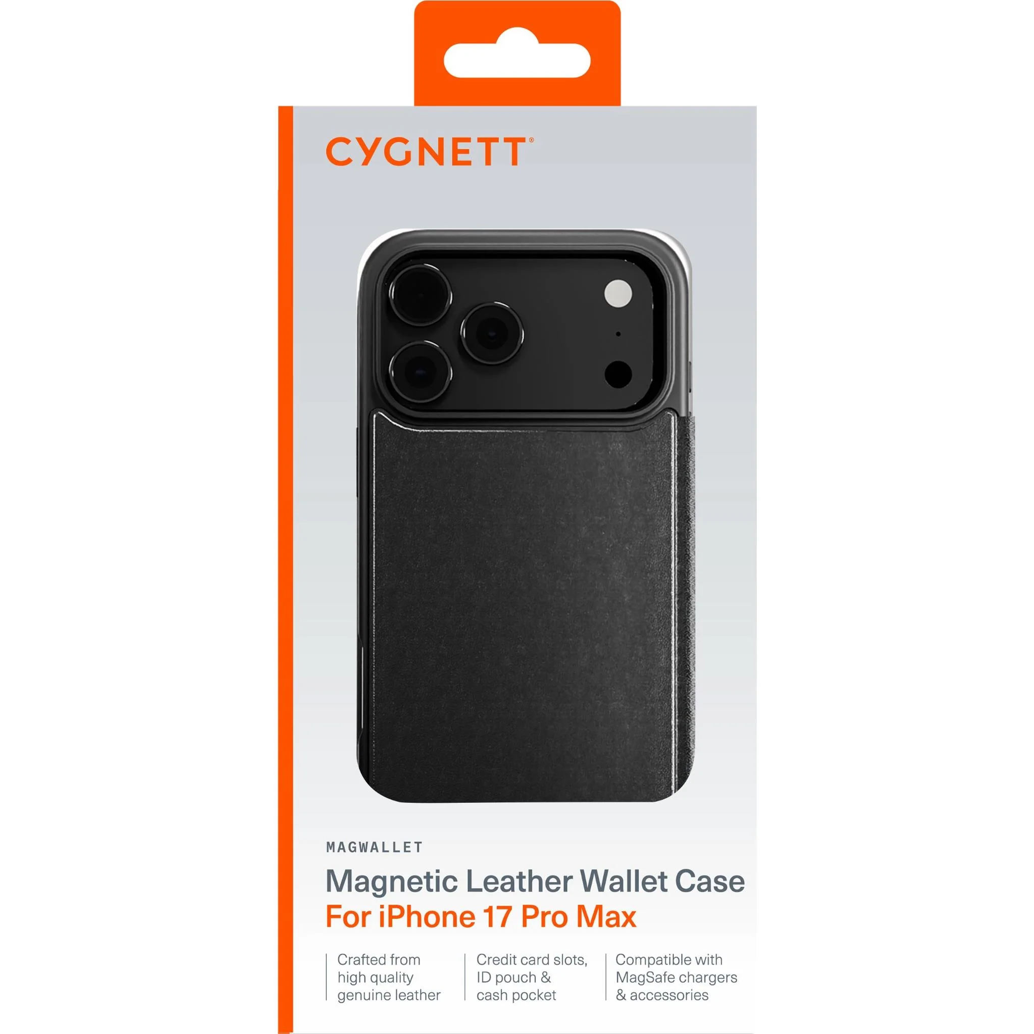Cygnett MagWallet Magnetic Wallet Case for iPhone 17 Pro Max - Image 6