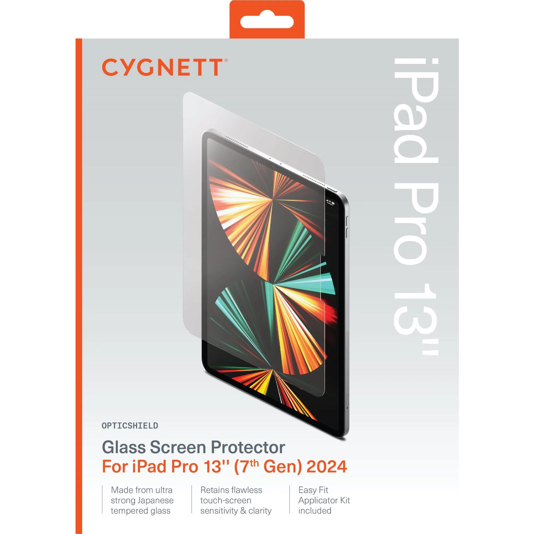 Cygnett OpticShield Glass Screen Protector for iPad Pro 13" M4 - Image 5