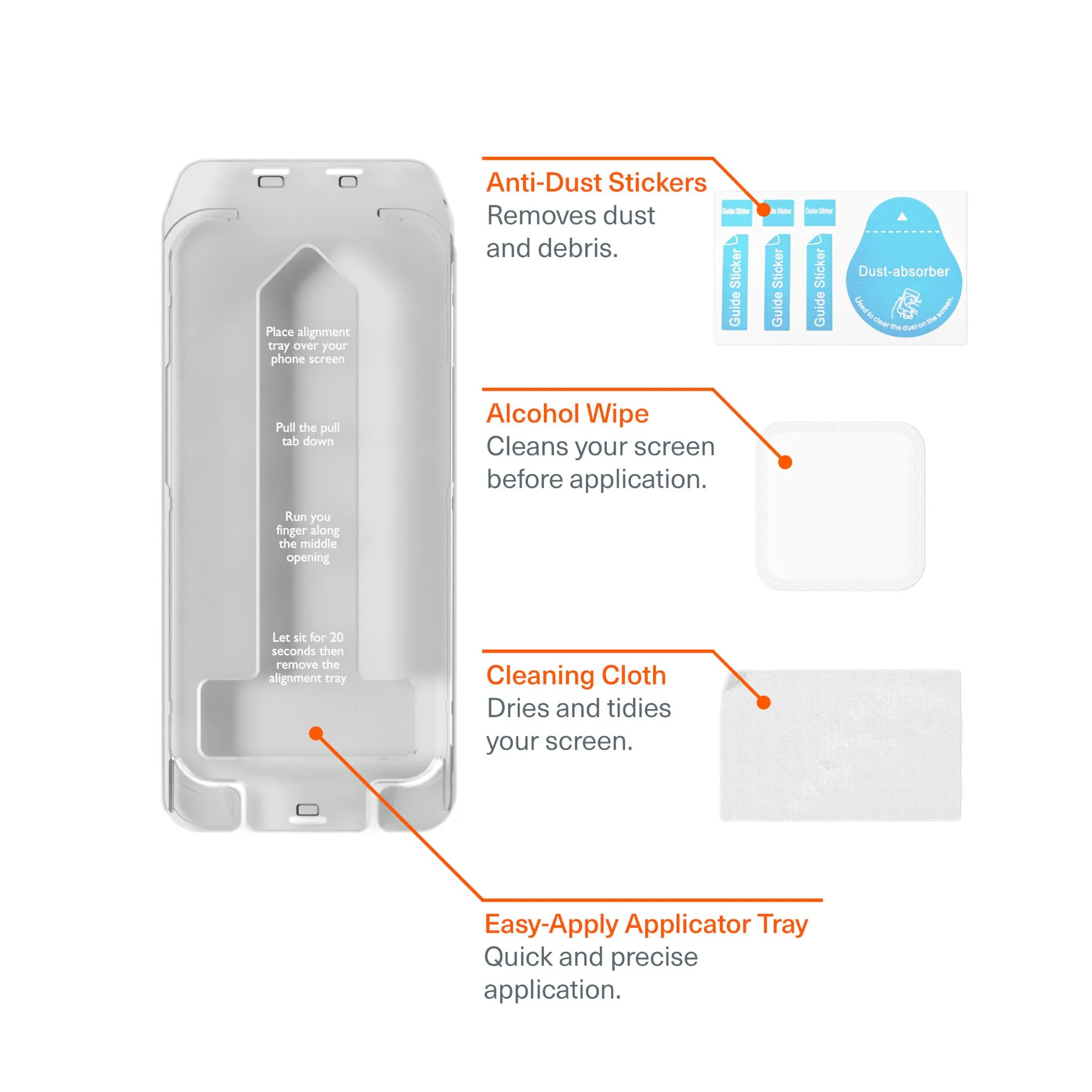 Cygnett OpticShield Screen Protector for iPhone 16 Plus/15 Plus - Image 2