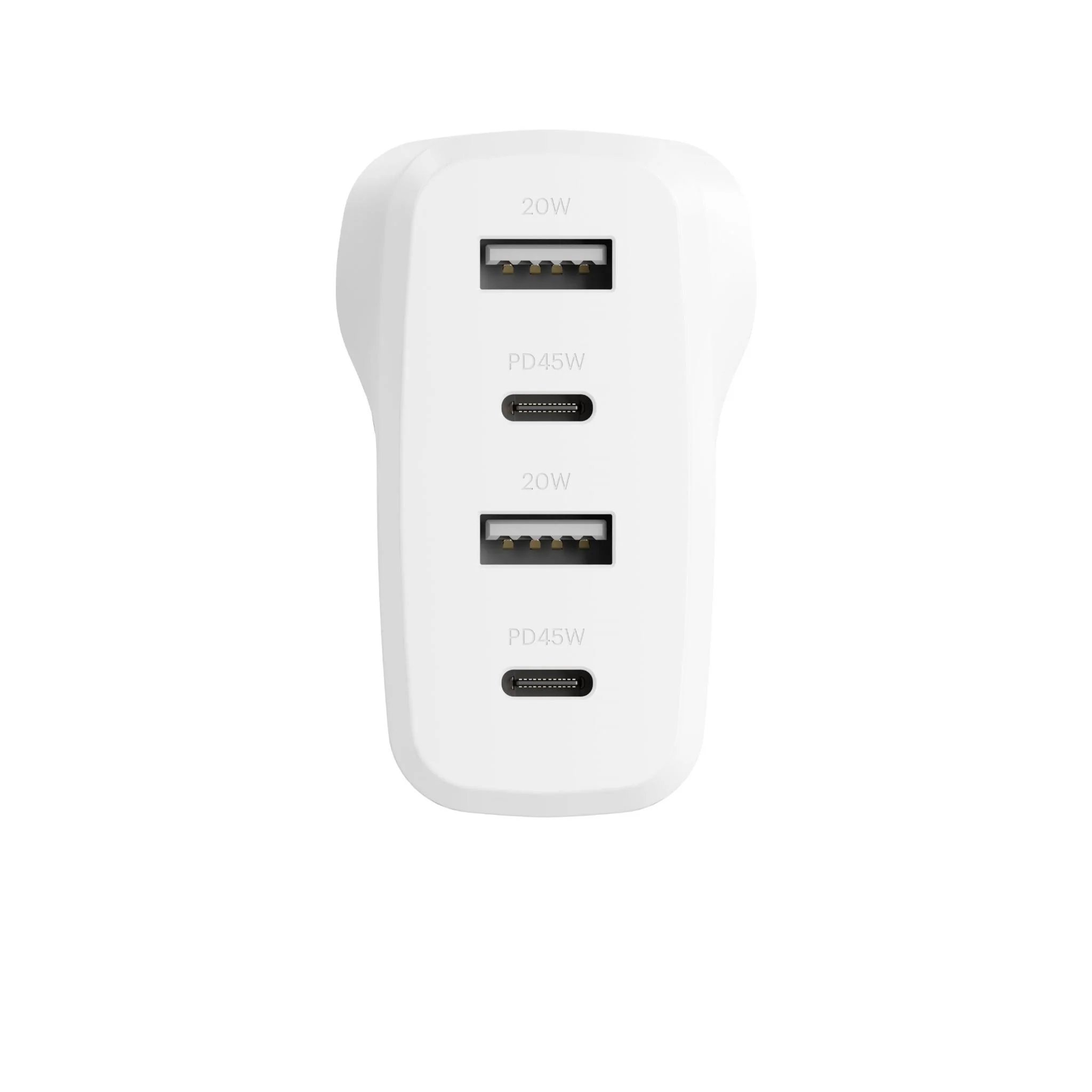 Cygnett PowerPlus 45W Multi Port Wall Charger (White) - Image 2