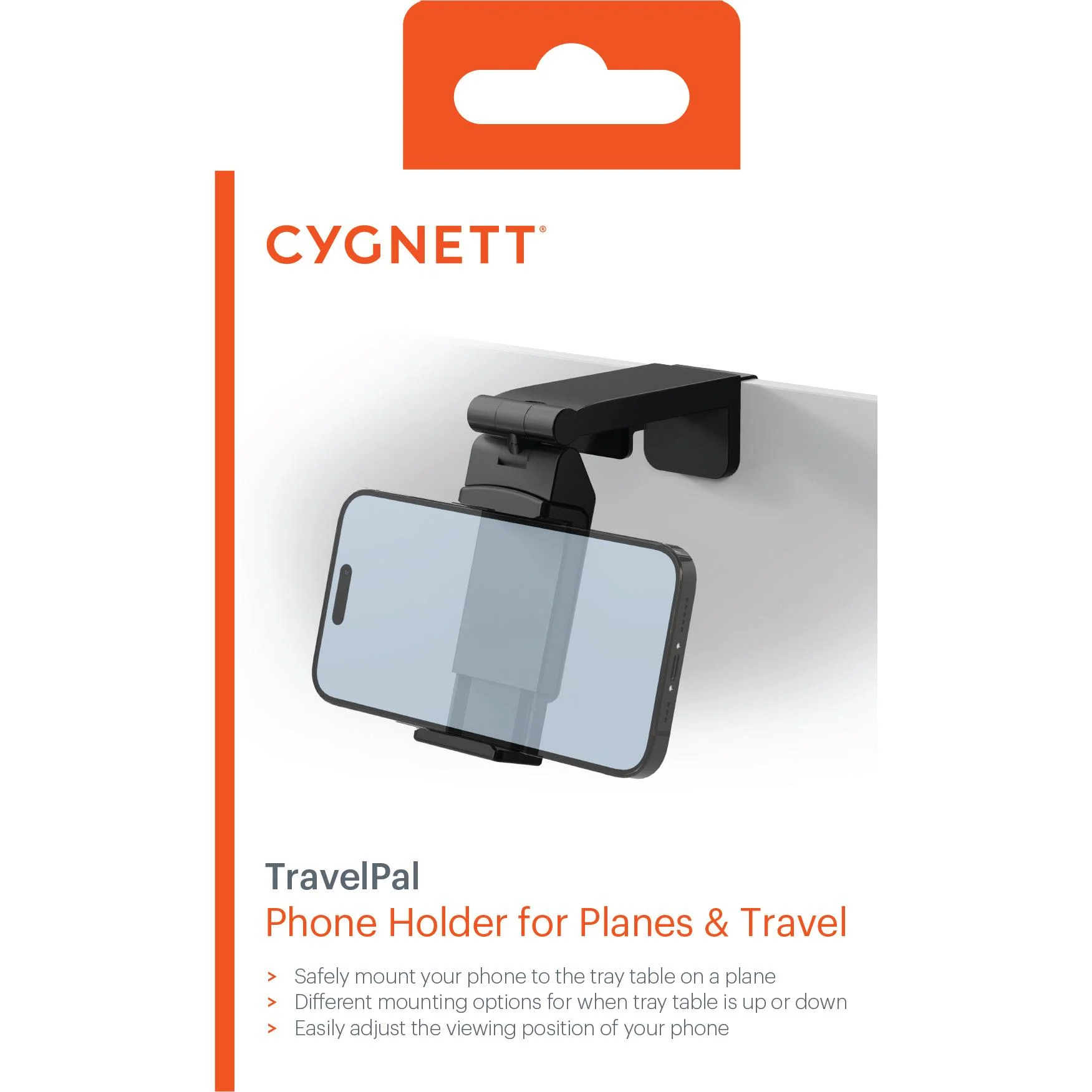 Cygnett TravelPal Airplane Travel Phone Holder - Image 8