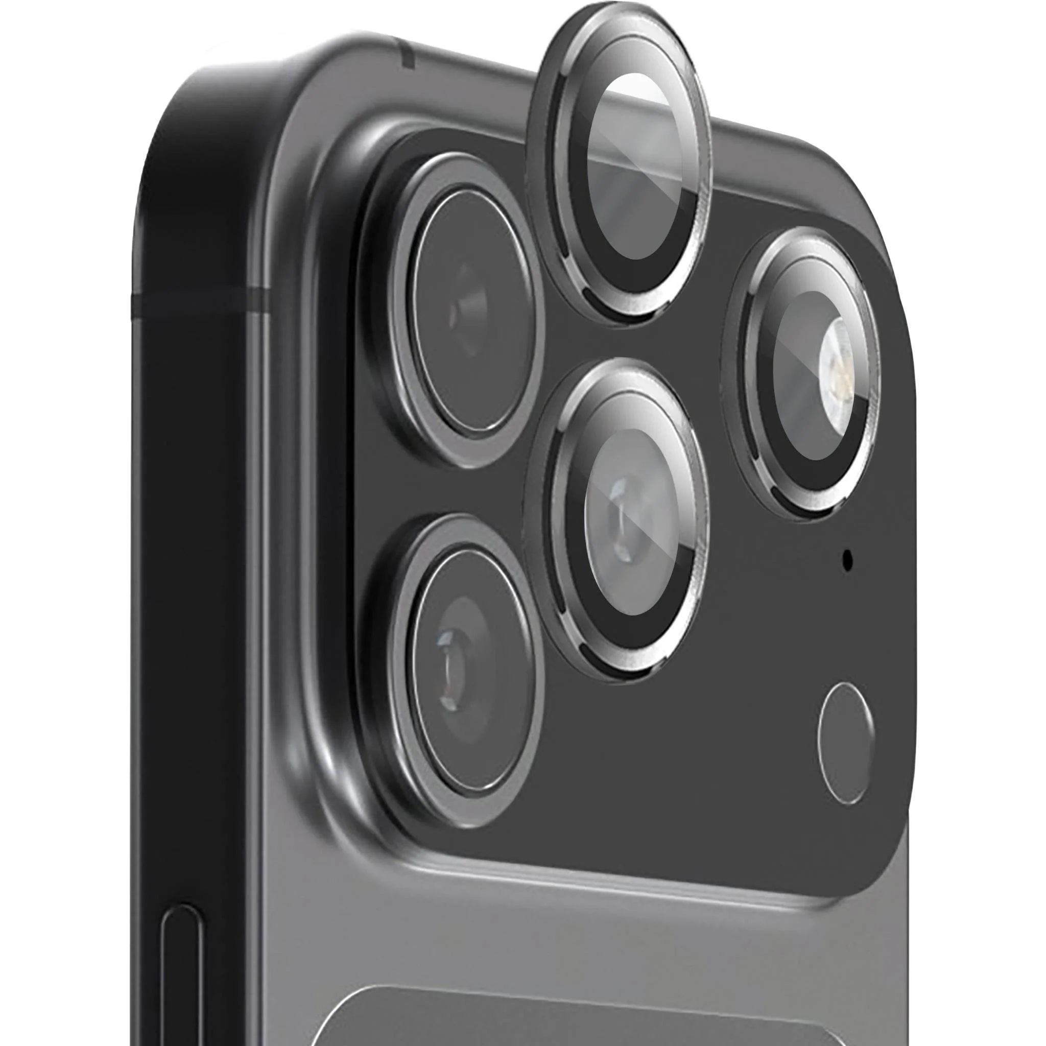 EFM Camera Lens Screen Armour for iPhone 17 Pro/17 Pro Max (Carbon)