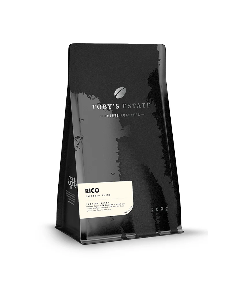 Toby's Estate Coffee Espresso Rico Blend 200G