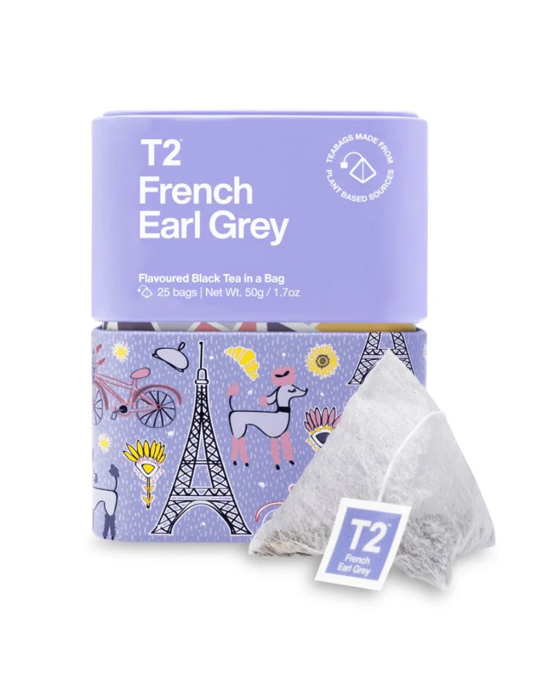French Earl Grey Icon Tin 25 Pack 50g