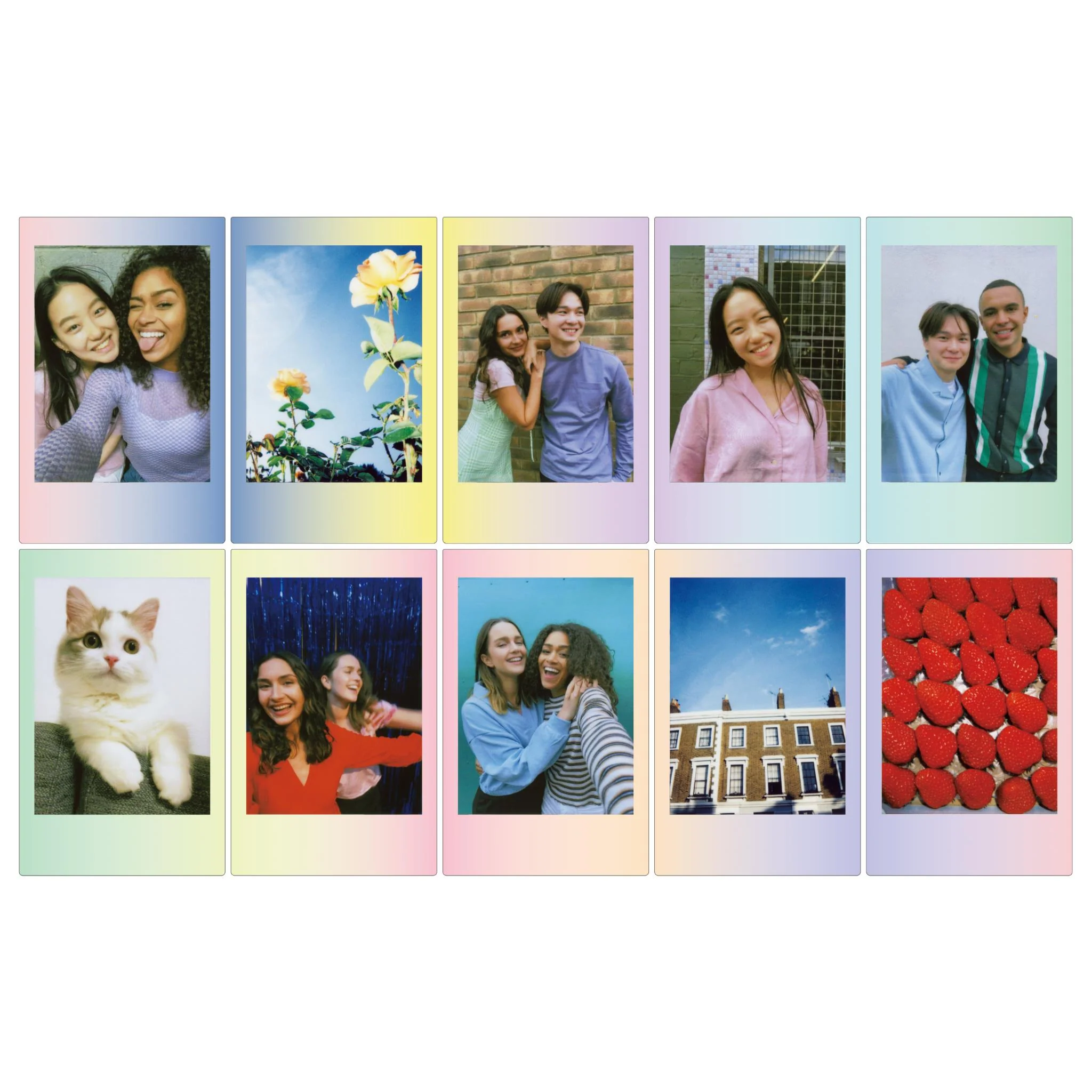 Fujifilm Instax Mini Film Macron for Instax Mini Cameras (10 Pack) - Image 2