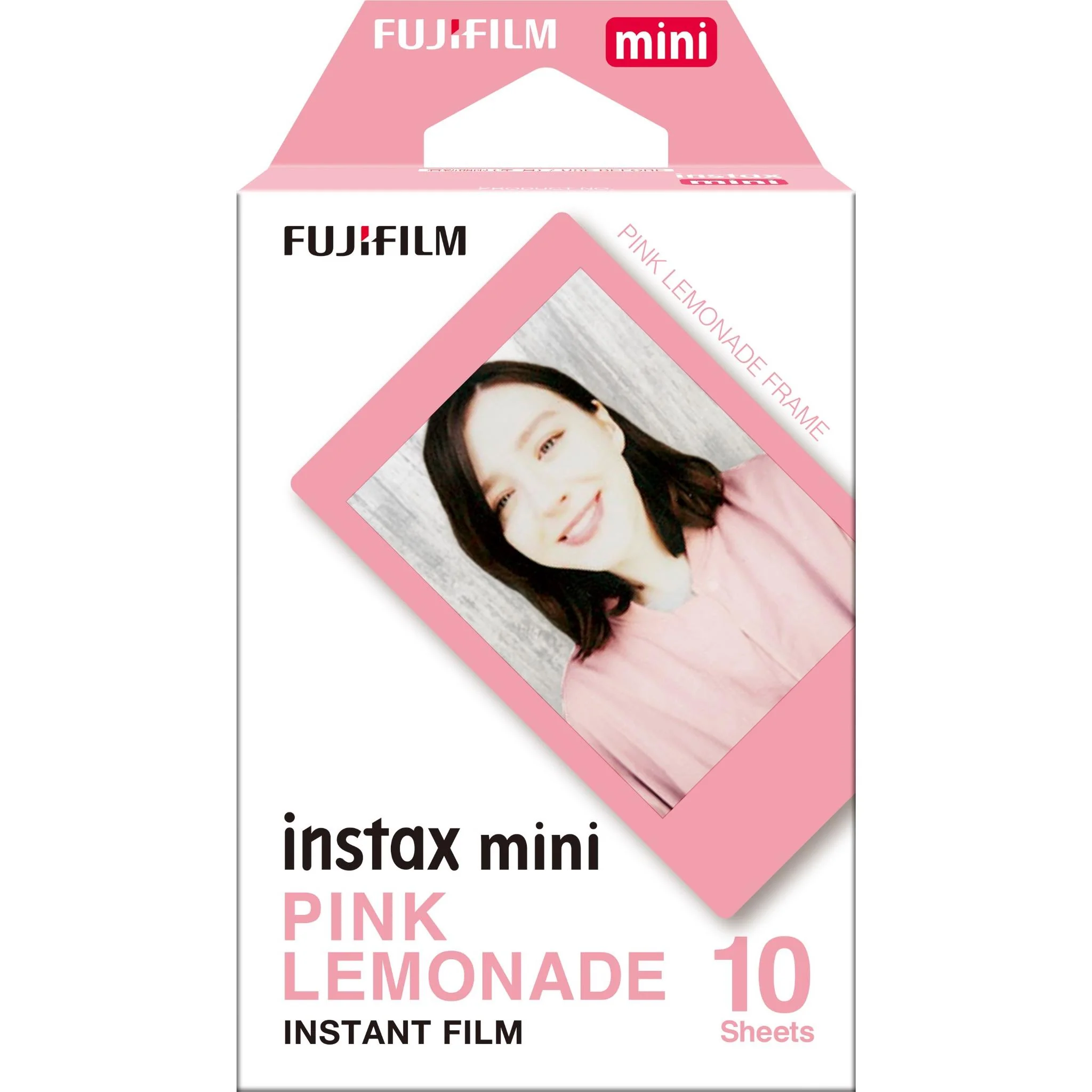 Fujifilm Instax Mini Film Pink Lemonade for Instax Mini Cameras (10 Pack) - Image 2