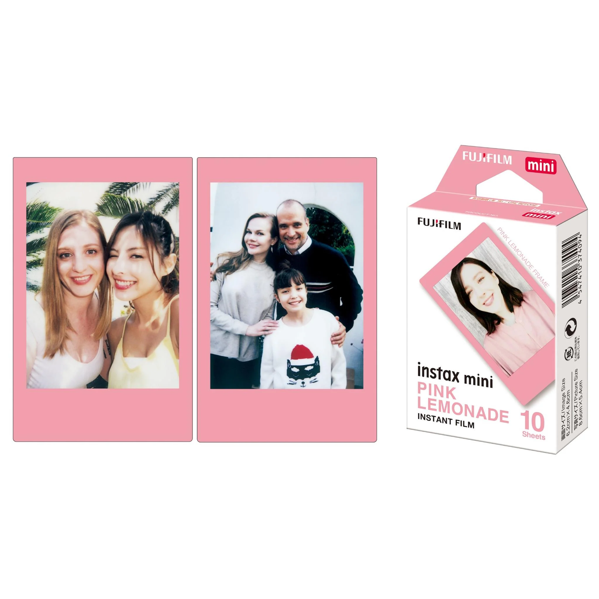 Fujifilm Instax Mini Film Pink Lemonade for Instax Mini Cameras (10 Pack) - Image 4