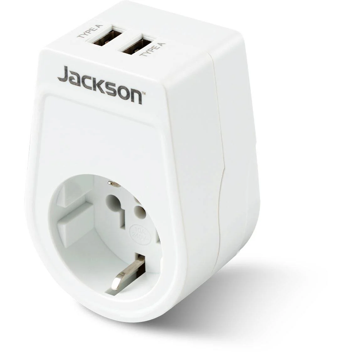 Jackson Inbound Travel Adapter with USB-A Europe, USA & Japan Slim - Image 2