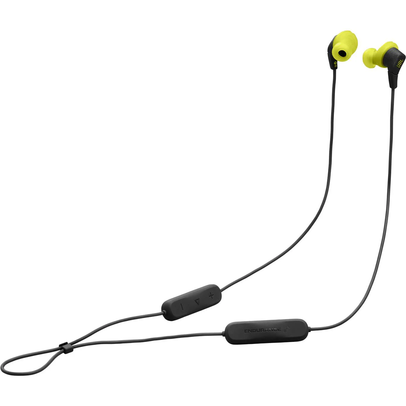 JBL Endurance Run 3 Waterproof Wireless In-Ear Headphones (Black/Lime) - Image 2