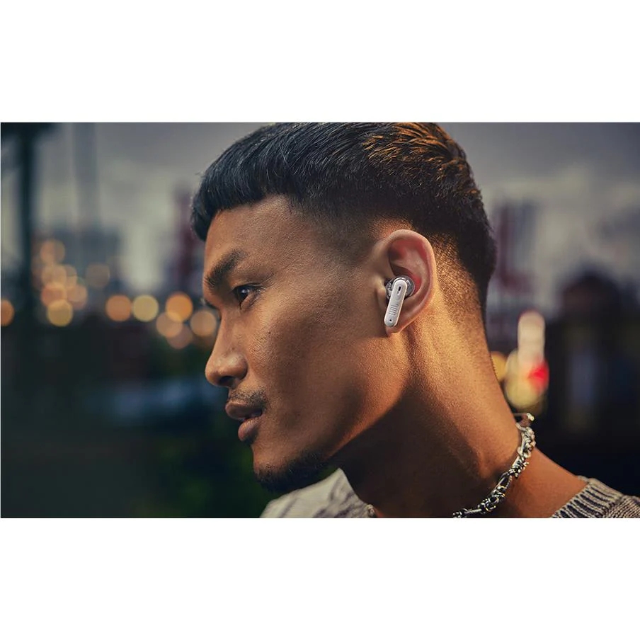 JBL Tune Beam 2 True Wireless Noise Cancelling Earbuds (Ghost White) - Image 9