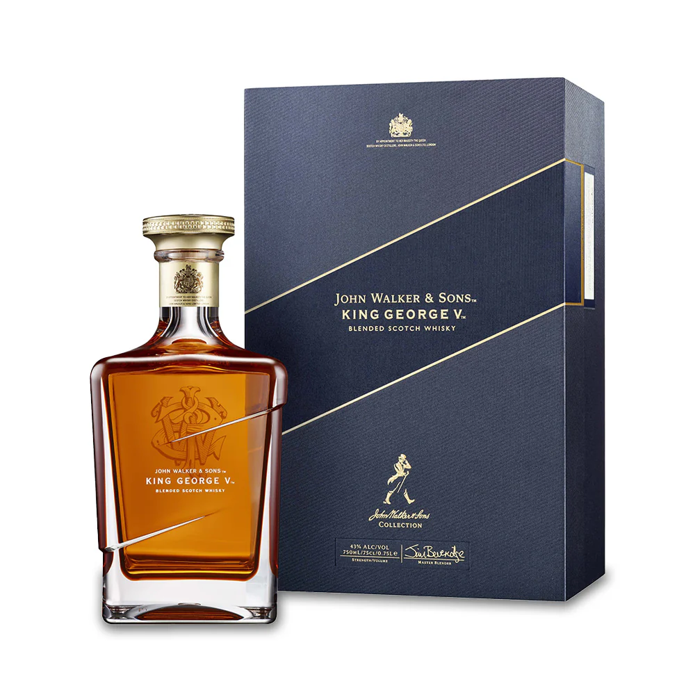 Johnnie Walker Blue King George V. Whisky 750ml