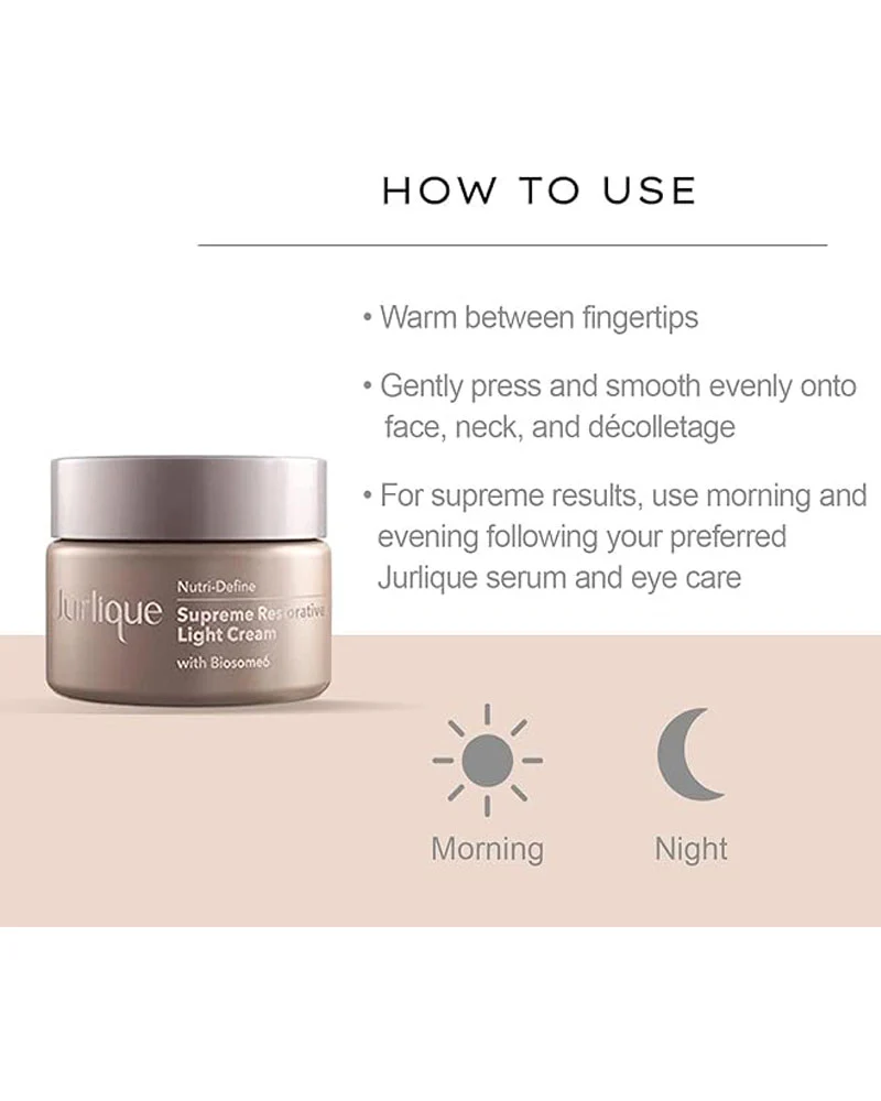Jurlique Nutri-Define Supreme Restorative Light Cream 50ml - Image 3
