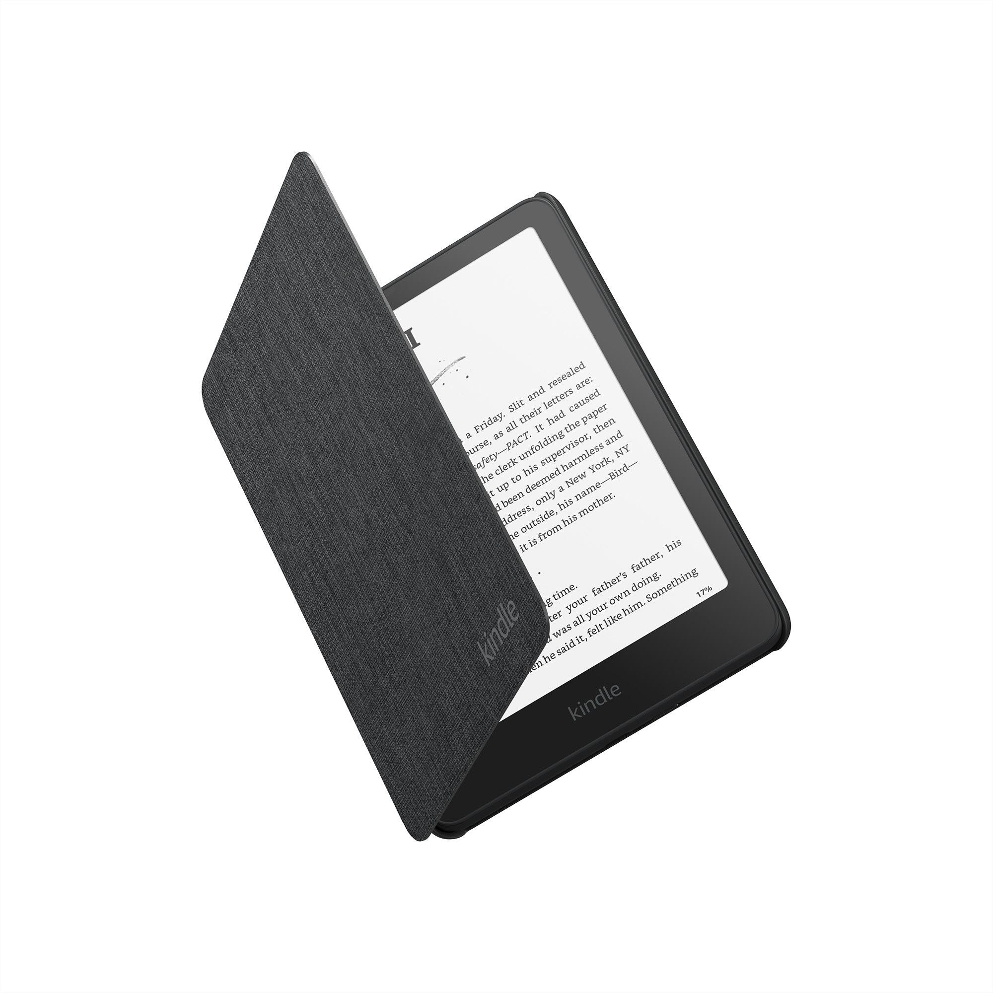Kindle Paperwhite 12th Gen Fabric Cover (Black) - Image 4